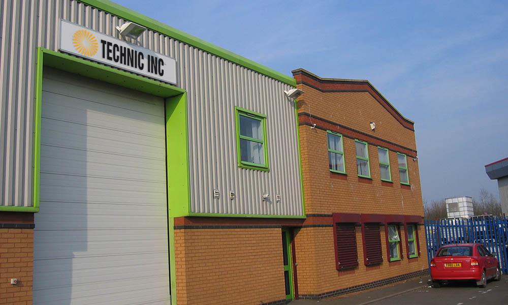 Technic UK (Lektrachem), Sales/Service Office, Manufacturing Facility, Customer Service Lab, Warwickshire, UK