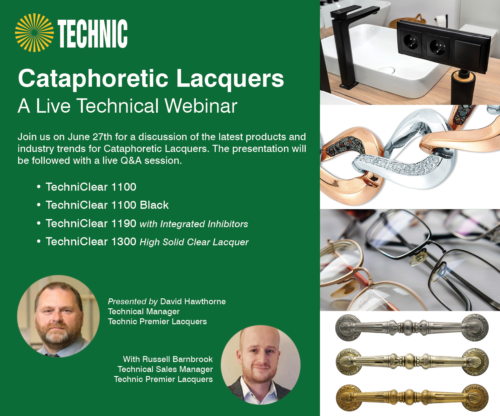 Technic Cataphoretic Lacquers Webinar