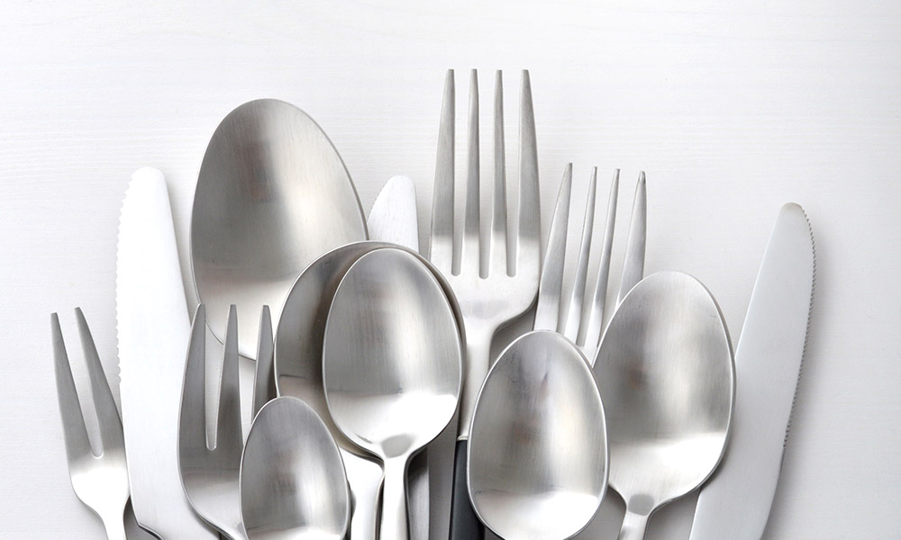 Silver plated cutlery