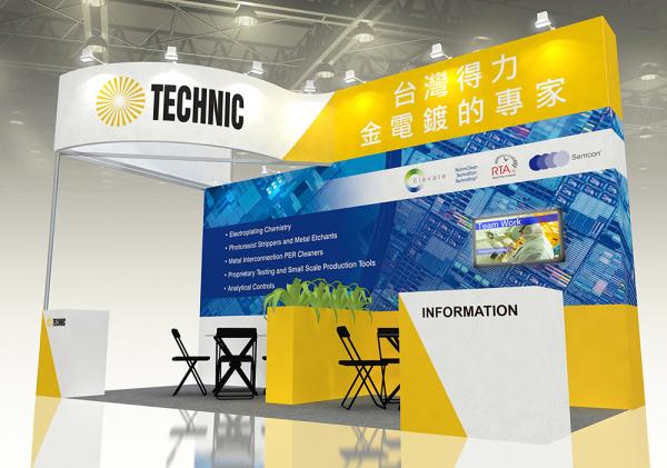 Technic Booth Semicon Taiwan