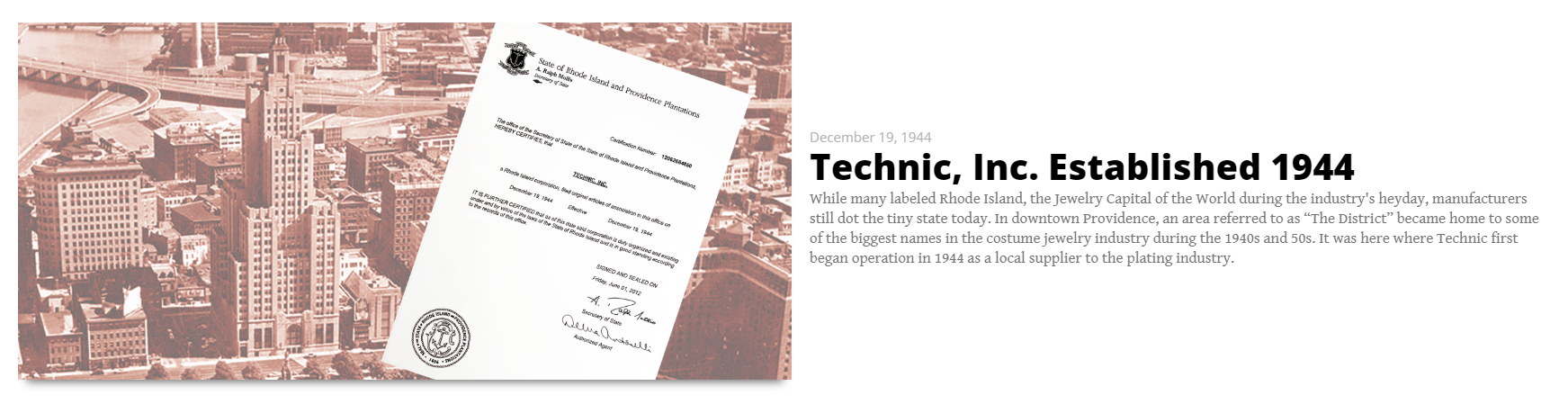 Technic 75 Year Timeline