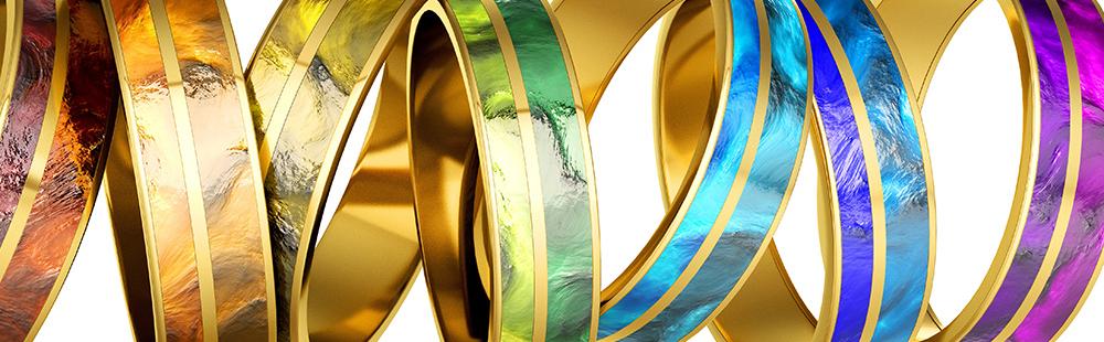 color treatments for decorative metal finishing applications
