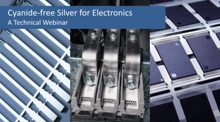 Connector- Cynide-Free Silver for Electronics