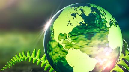 Technic Eco Products - Glass World Globe