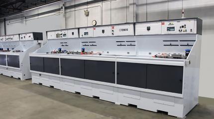 Manual plating line