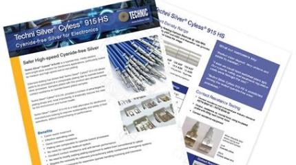 Silver plating for Electronic Finishing