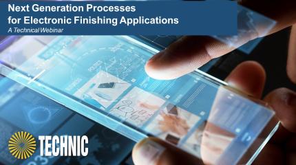 Next Generation of Electronic Finishing