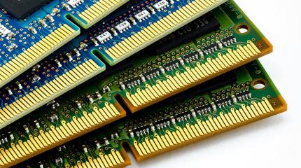 Gold fingers on ridged PCB