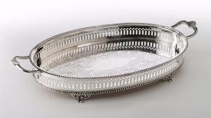 Silver Plated Serving Tray