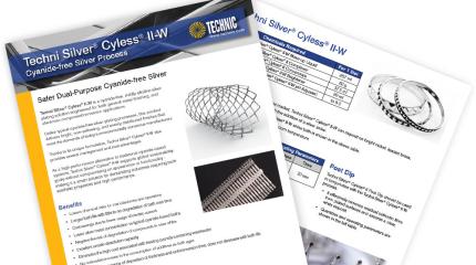 Cyanide-free, high-performing electrolytic silver