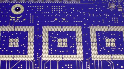 Electrolytic Nickel thru hole PCB