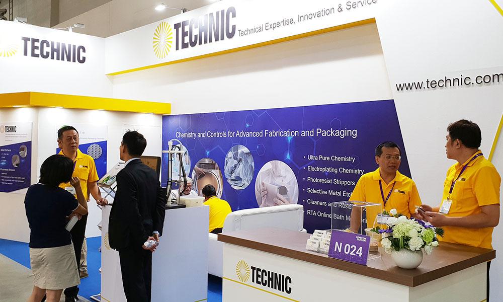 Technic Booth at Semicon Taiwan 2018