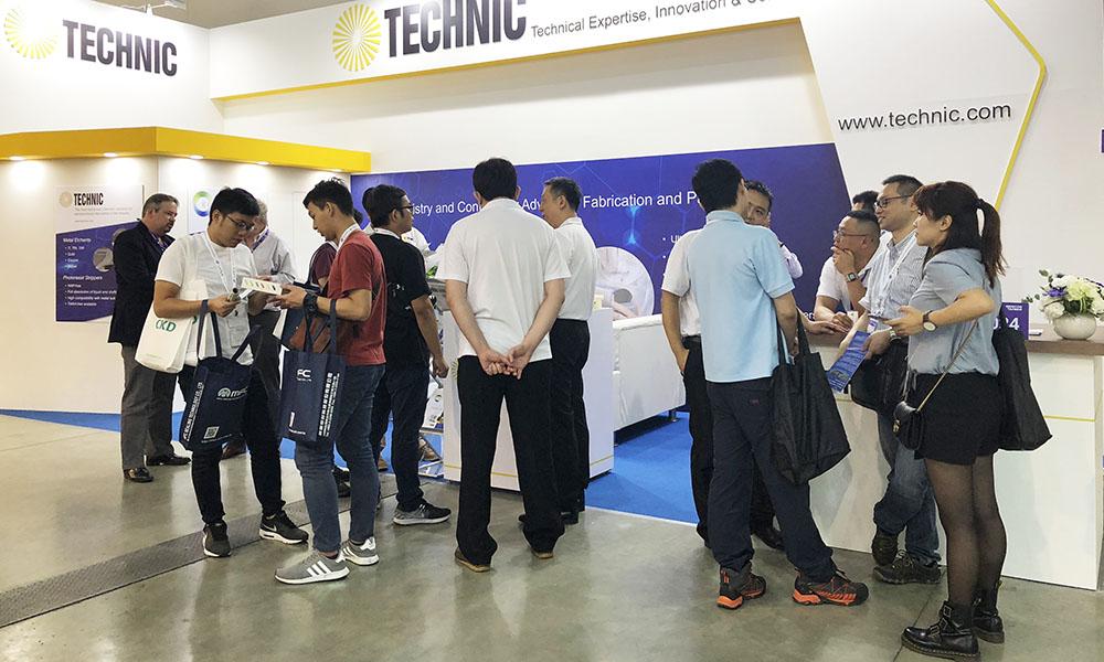 Technic Booth at Semicon Taiwan 2018