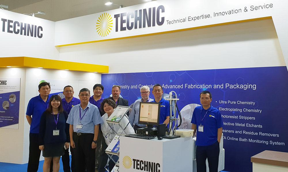 Technic Booth at Semicon Taiwan 2018