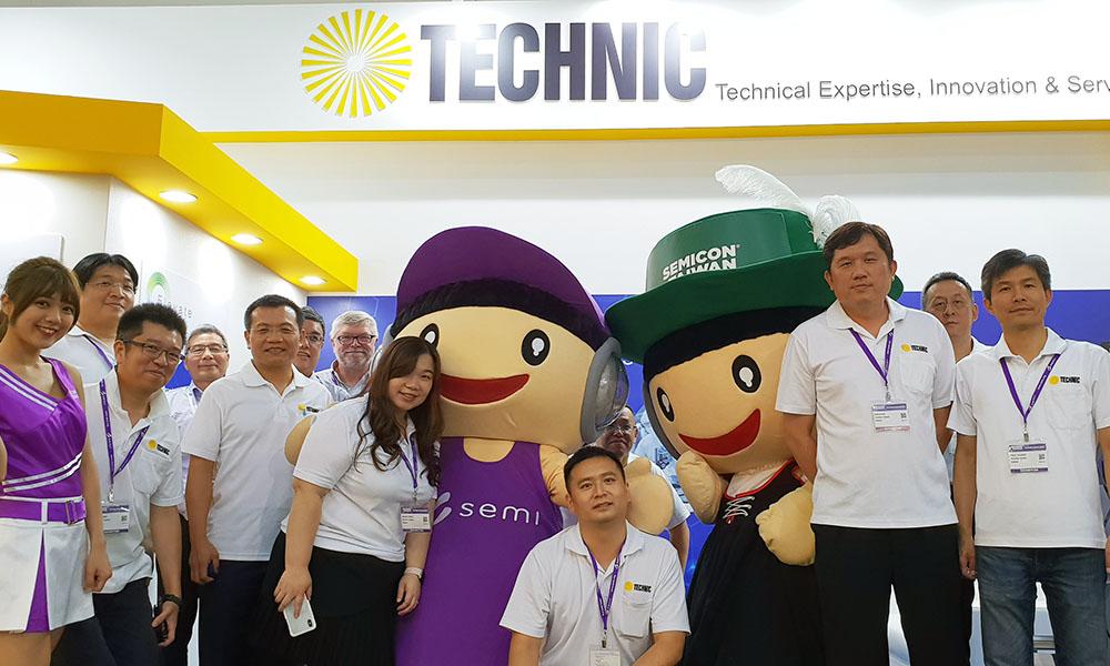 Technic Booth at Semicon Taiwan 2018