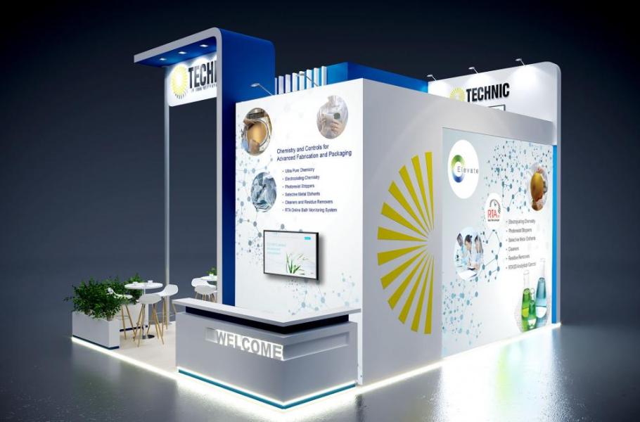 Technic France Booth at Semicon Europa 2018