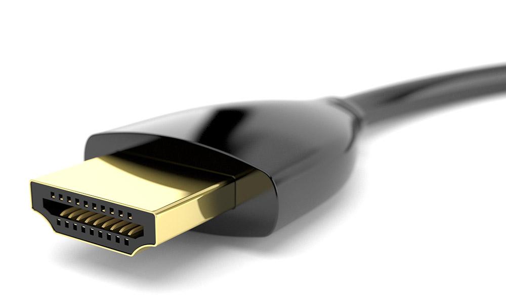 Gold plated HDMI housing and connectors