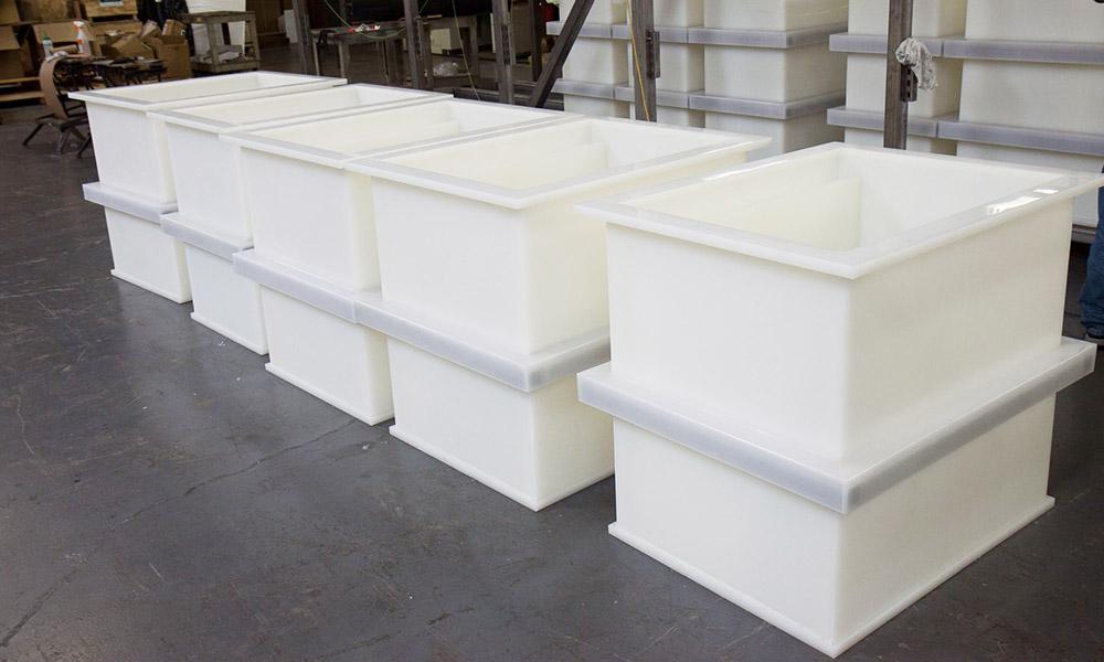 Polypropylene tanks